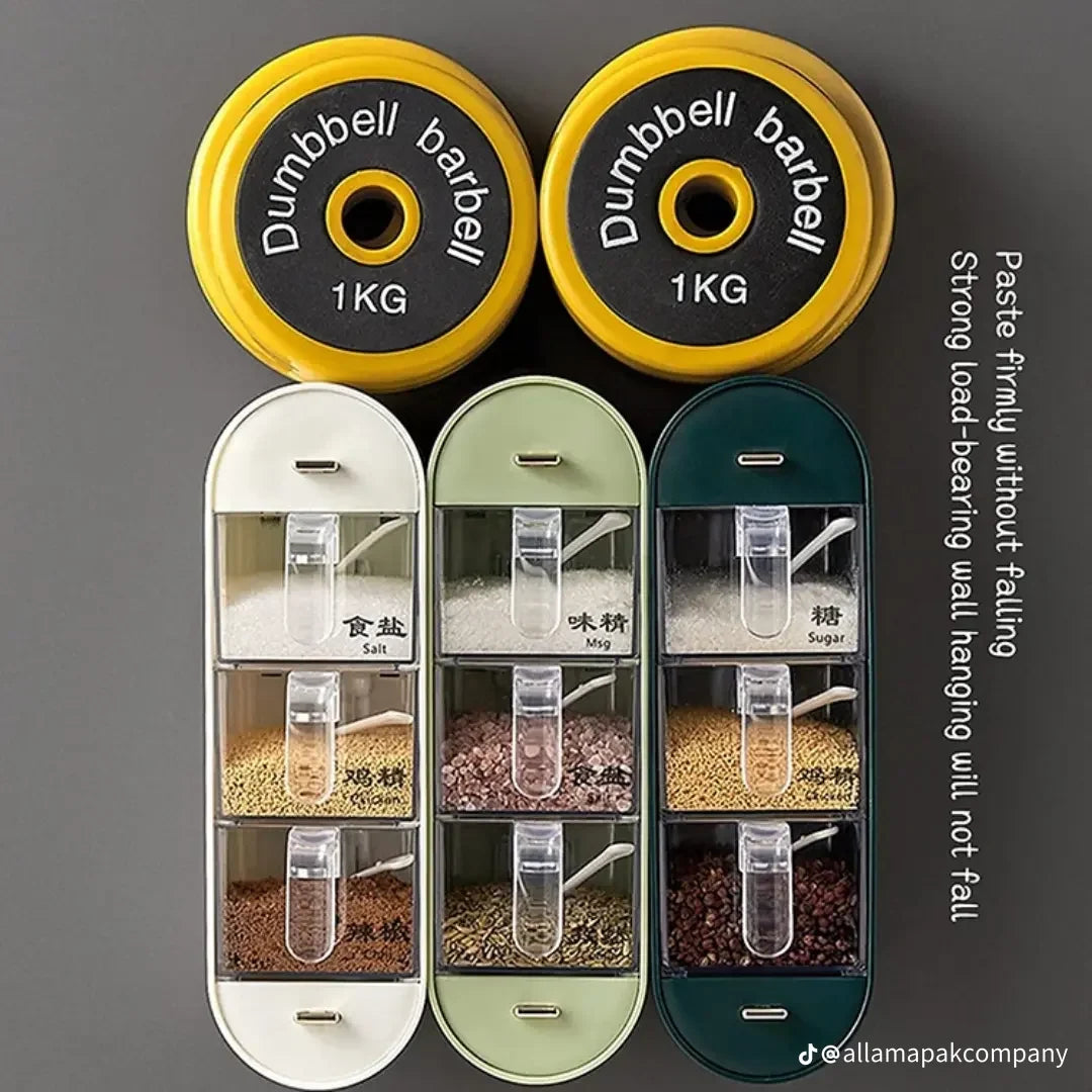 Wall Mounted Storage Box For Masala | Available in Stock