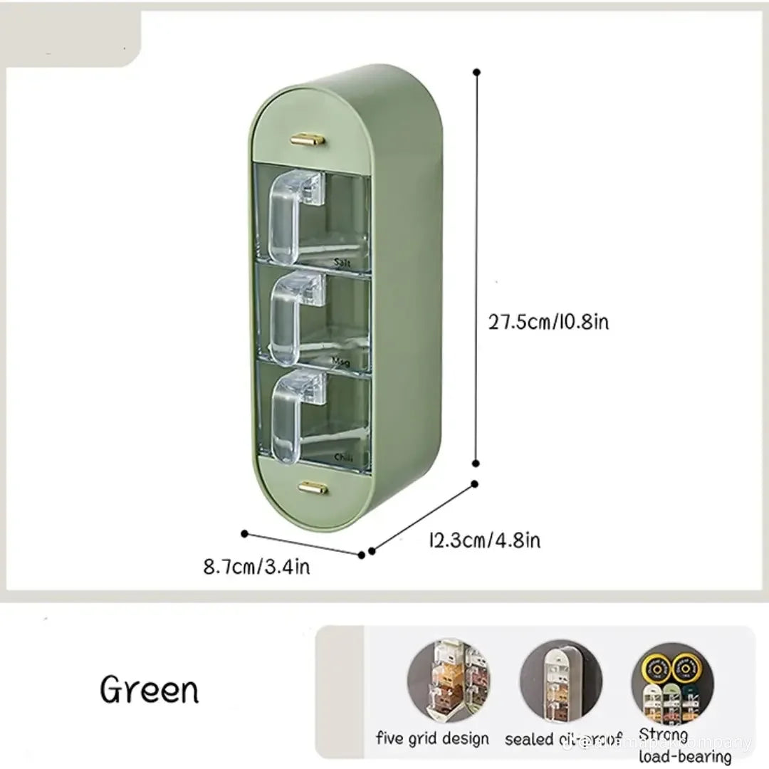 Wall Mounted Storage Box For Masala | Available in Stock