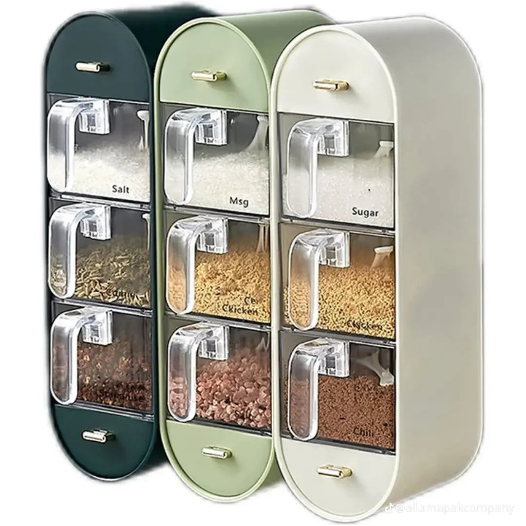 Wall Mounted Storage Box For Masala | Available in Stock