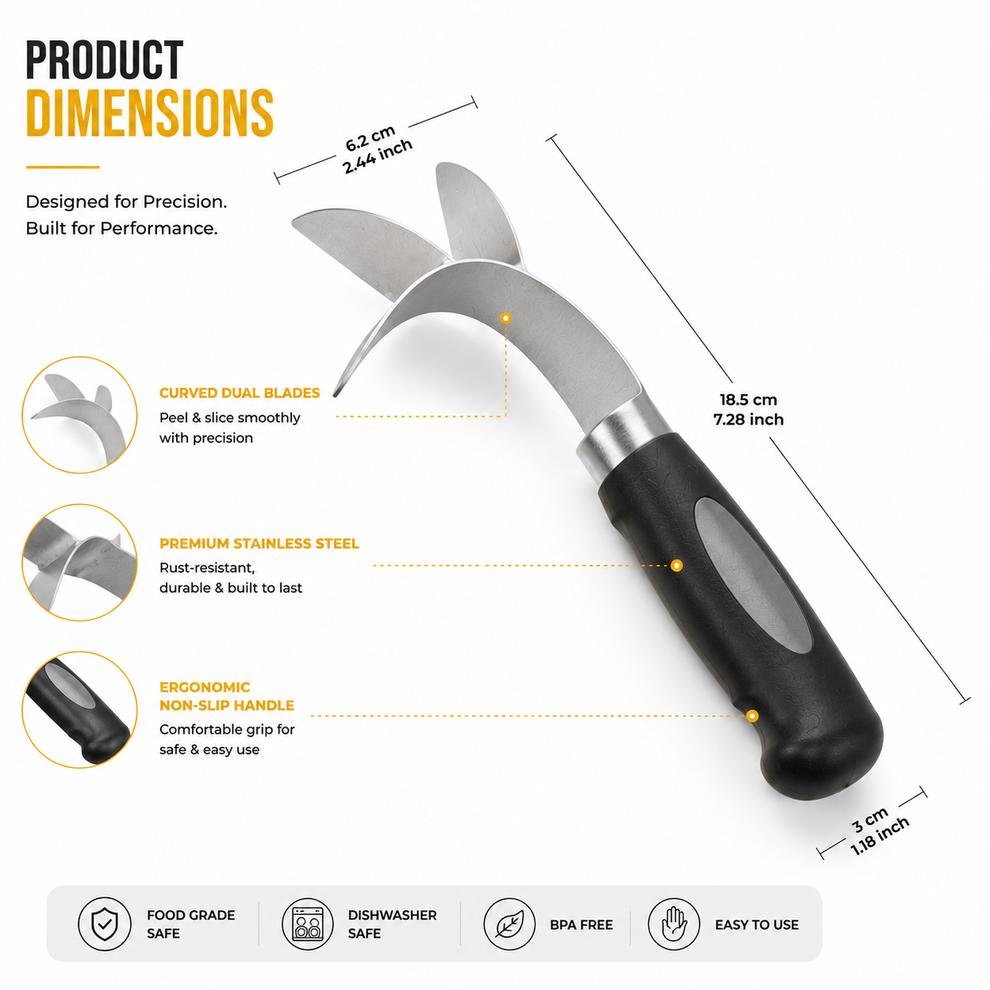 Mango Peeler Ultimate Mango 🥭 Slicer Available in Stock